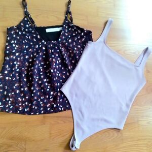 Careerwear Bundle bishop +  young Cami‎ and Express Soft Blush Tank Bodysuit